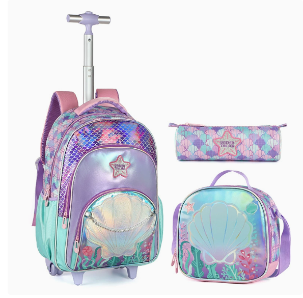 Luggage Cover Protector - حقيبة ظهر بعجلات للبنات، حقيبة ظهر