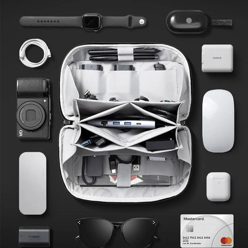 Travel Accessories Organizer Bag - حقيبة متعددة الاستخدامات لتخزين ملحقات الأجهزة