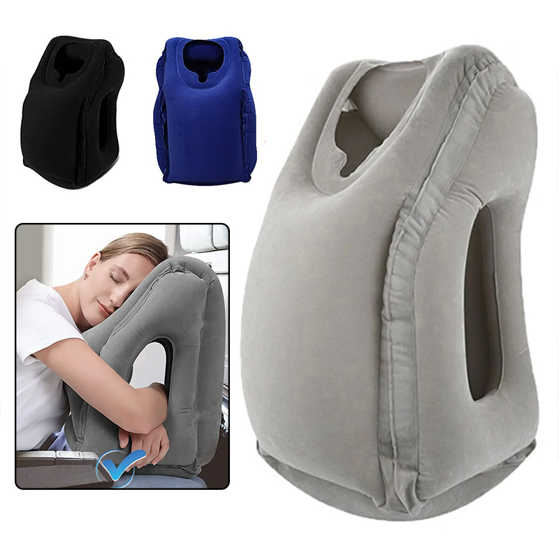 Travel Accessories Long Flight - وسائد سفر قابلة للنفخ مع دعم