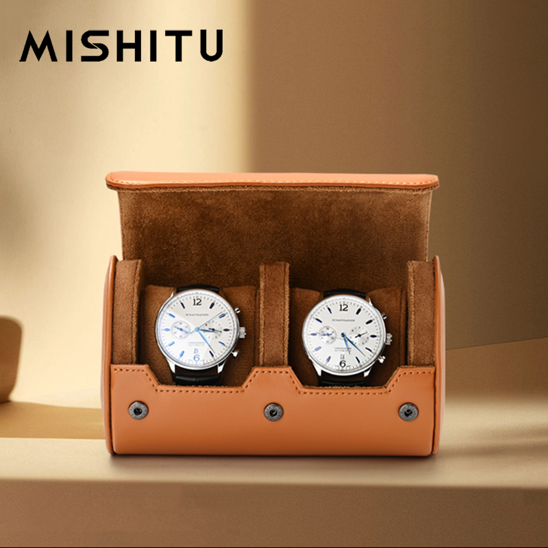 Travel Accessories Organizer Bag - MISHITU 1/2/3-فتحة تخزين ساعات اليد لفة
