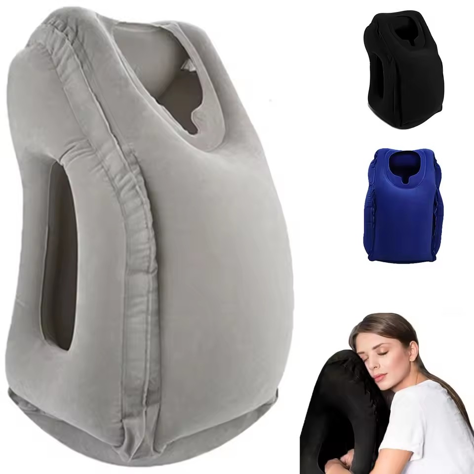 Travel Accessories Long Flight - وسادة سفر قابلة للنفخ، إكسسوارات سفر