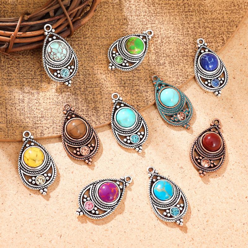 Travel Accessories Jewelry - مجوهرات عرقية عتيقة الطراز بوهيمية مرصعة