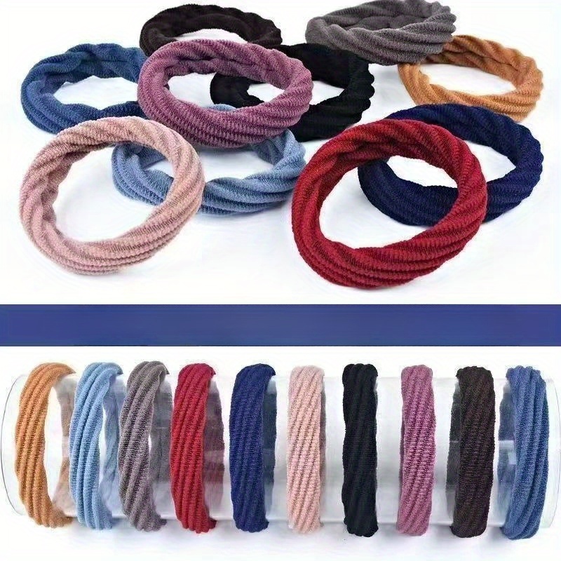 50 قطعة من ربطات الشعر الساتان - مراجعة Travel Accessories Aesthetic وسعره