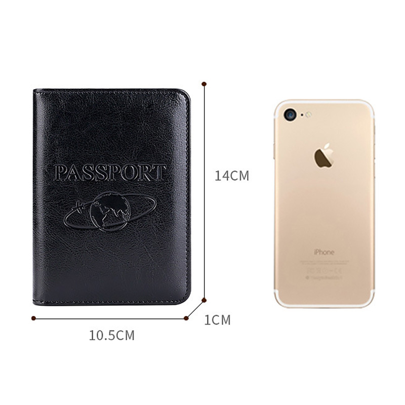 للجنسين جلد طبيعي غطاء جواز سف - مراجعة Travel Accessories Wallet وسعره