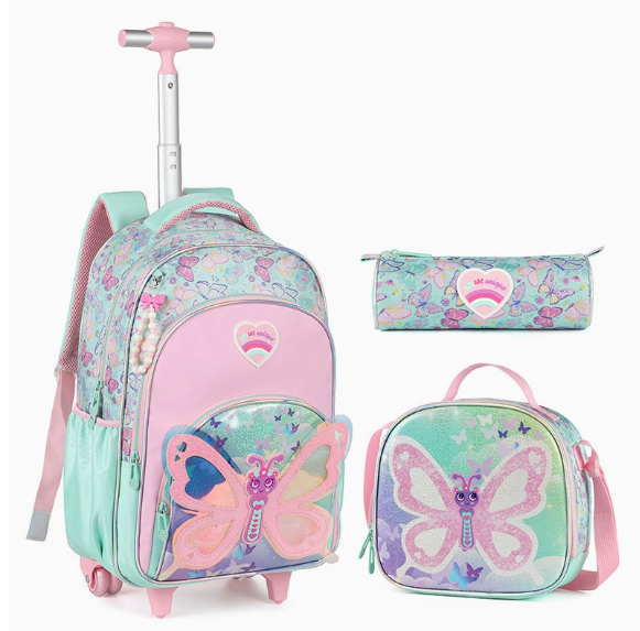 حقيبة ظهر بعجلات للبنات، حقيبة - مراجعة Luggage Cover Protector وسعره