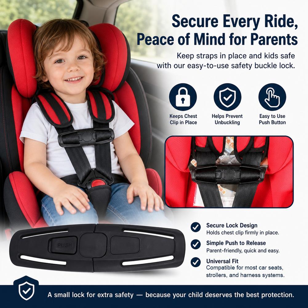 مشبك حزام أمان لمقعد الأطفال ف - مراجعة Travel Accessories Baby وسعره