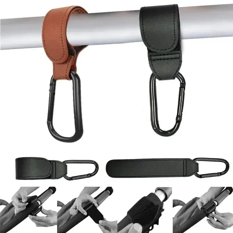 خطاف عربة أطفال عصري من الجلد  - مراجعة Travel Accessories Baby وسعره