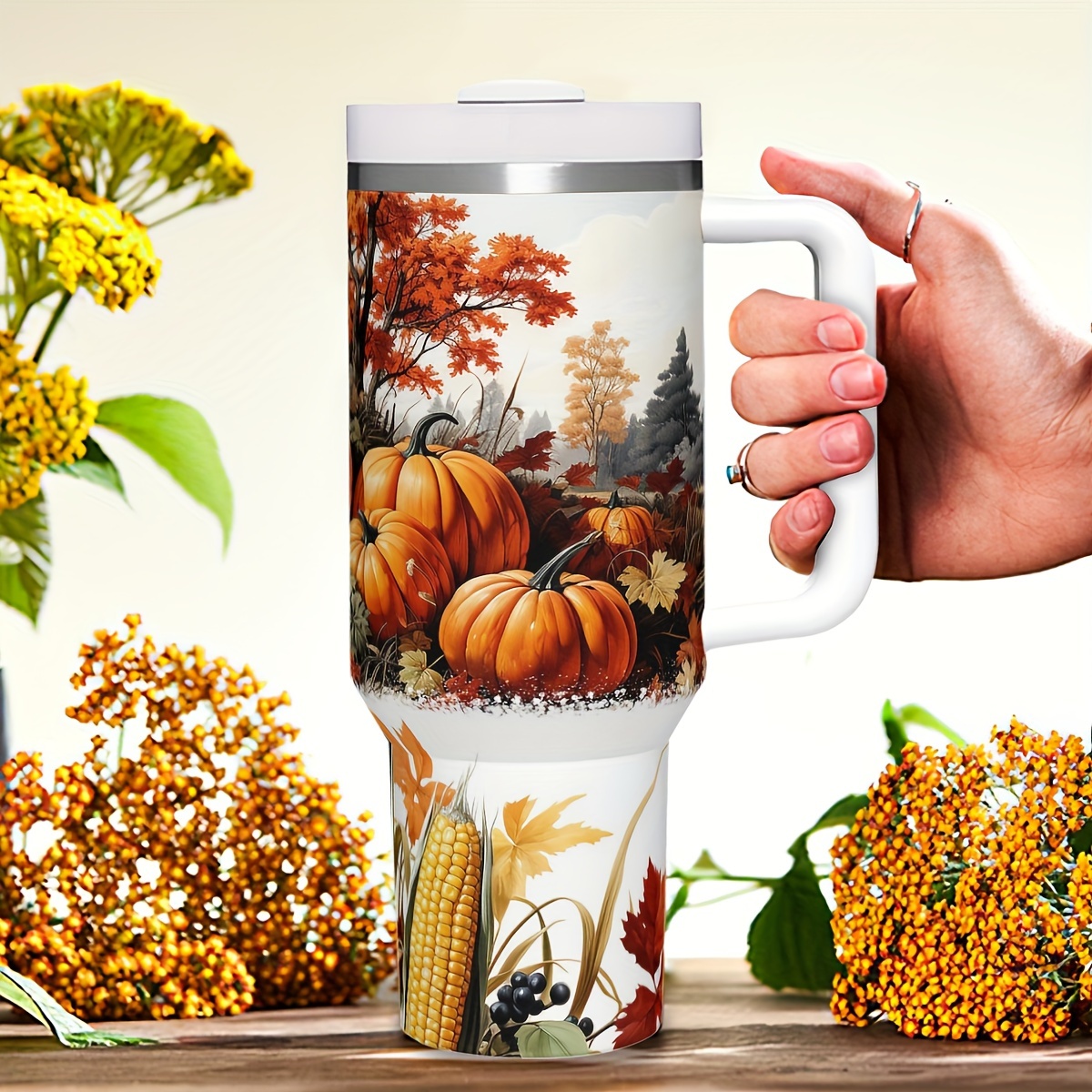 كوب معزول بسعة 40 أونصة بتصميم - مراجعة Travel Accessories Ideas وسعره