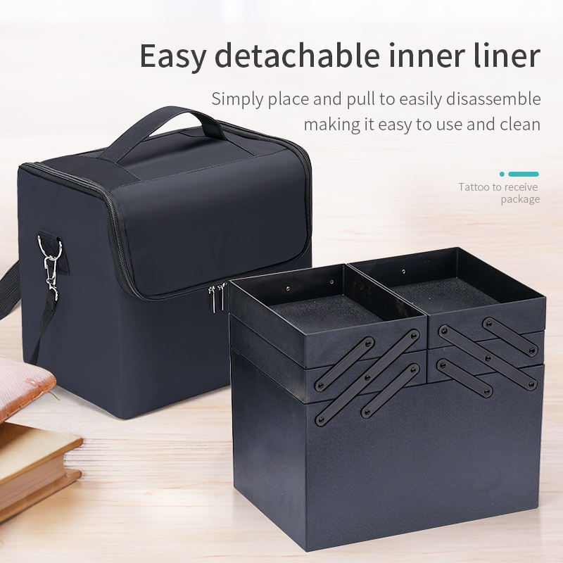 حقيبة ماكياج كبيرة للسفر للنسا - مراجعة Travel Accessories Organizer Bag وسعره