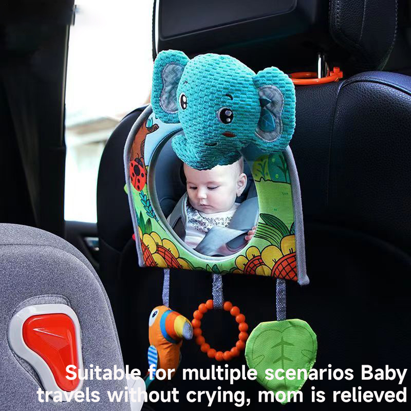 ألعاب مرآة مقعد السيارة للأطفا - مراجعة Travel Accessories Baby وسعره