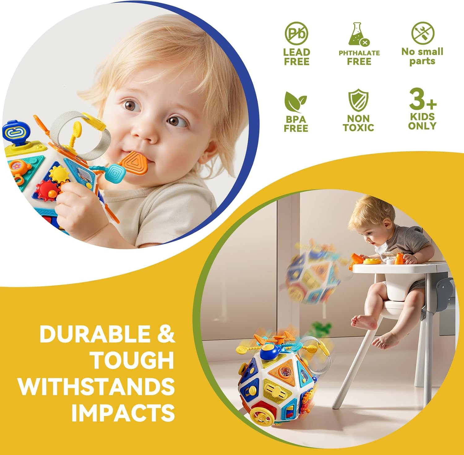 مكعب أنشطة للأطفال الرضع، ألعا - مراجعة Travel Accessories Baby وسعره