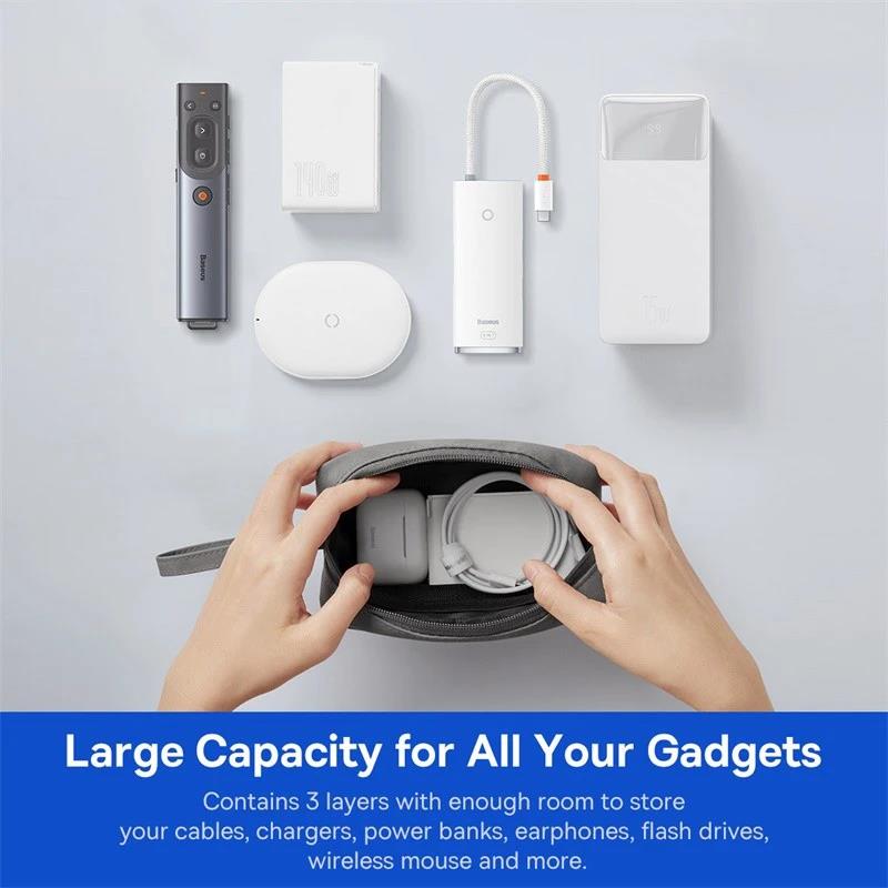 حقيبة تخزين محمولة للسفر، مقاو - مراجعة Travel Accessories Organizer Bag وسعره