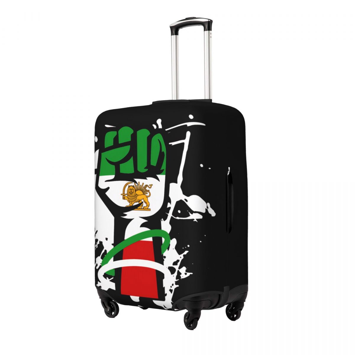 غطاء حقيبة سفر مرن بتصميم أسد  - مراجعة Travel Accessories Long Flight وسعره