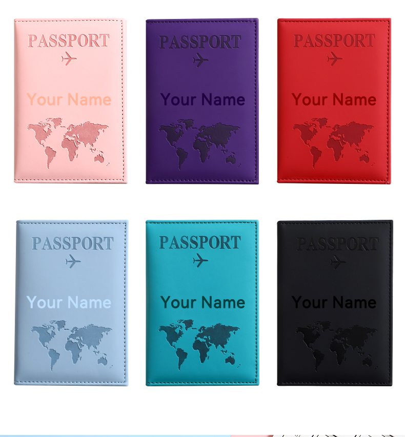 غلاف جواز سفر مخصص يحمل اسمك،  - مراجعة Travel Accessories Wallet وسعره