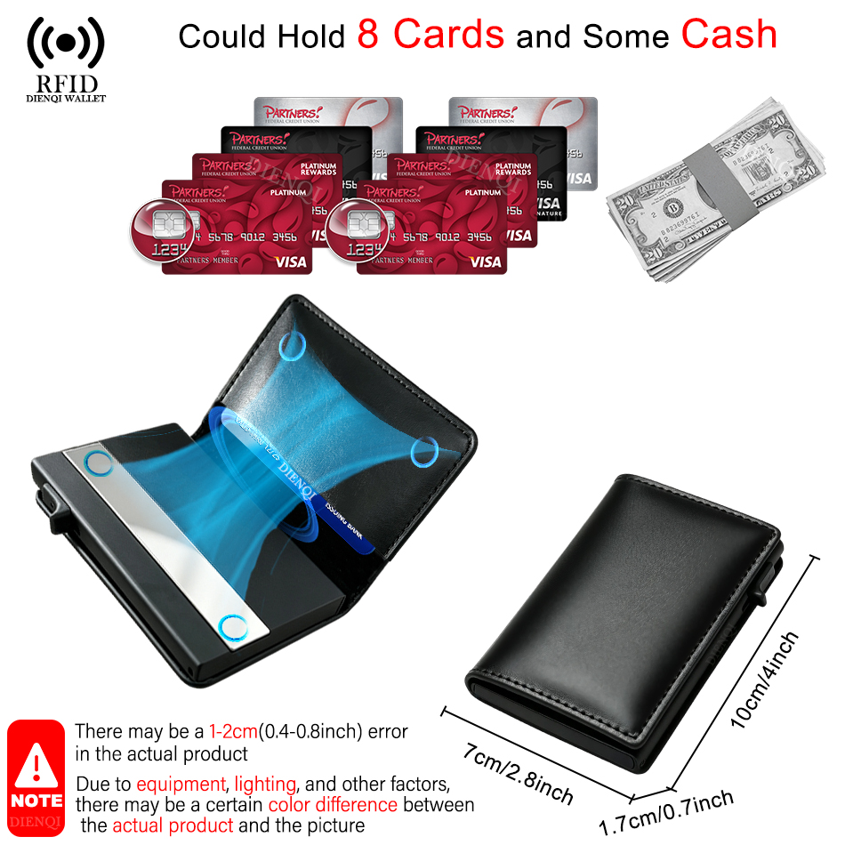 حافظة بطاقات ائتمان بتقنية RFI - مراجعة Travel Accessories Wallet وسعره