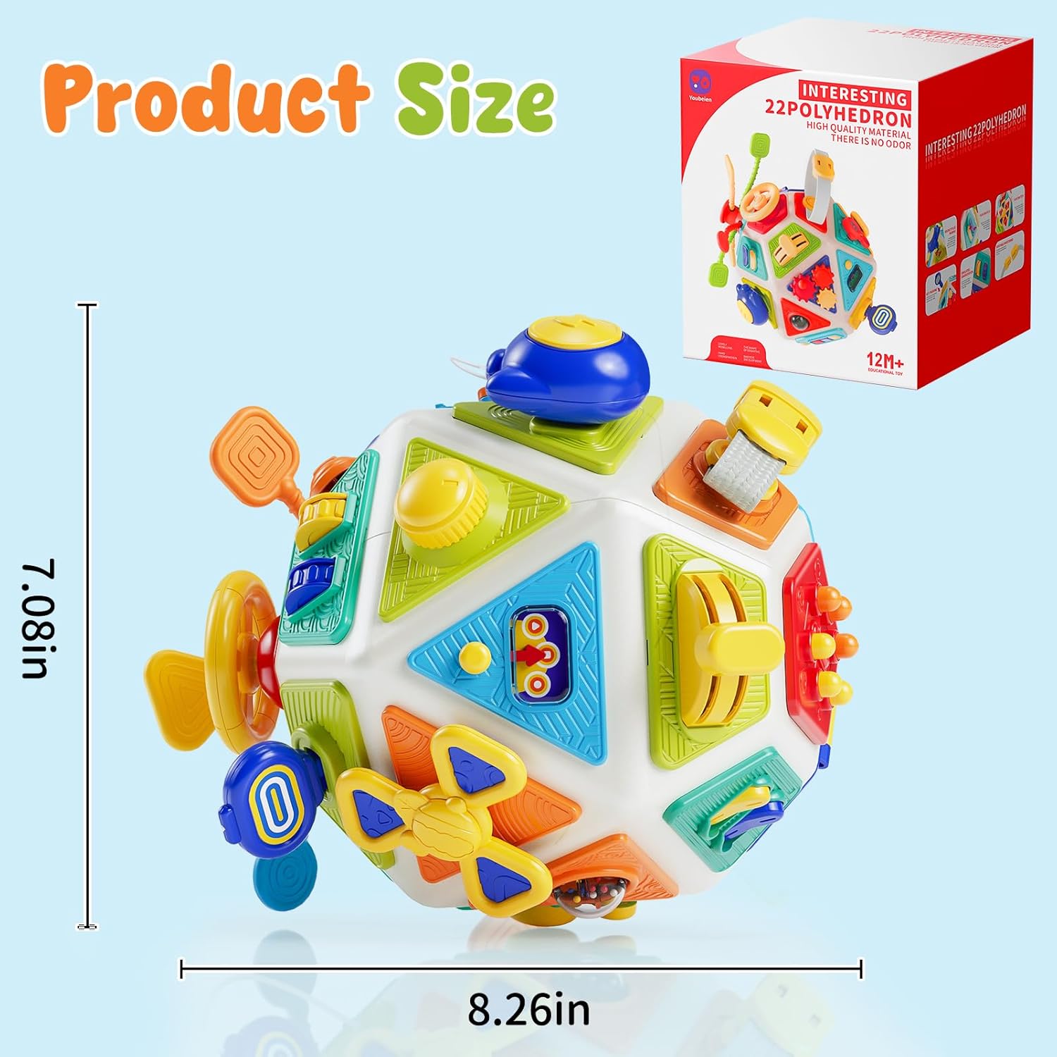 22-in-1 طفل مشغول مجلس النشاط  - مراجعة Travel Accessories Baby وسعره